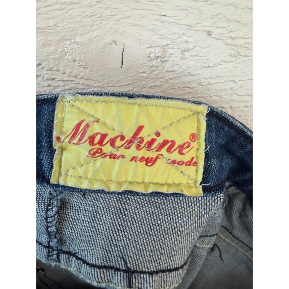 Machine Nouvelle Mode Distressed Skinny Jeans Size 29 Blue Stretch Denim Women’s - Picture 7 of 10